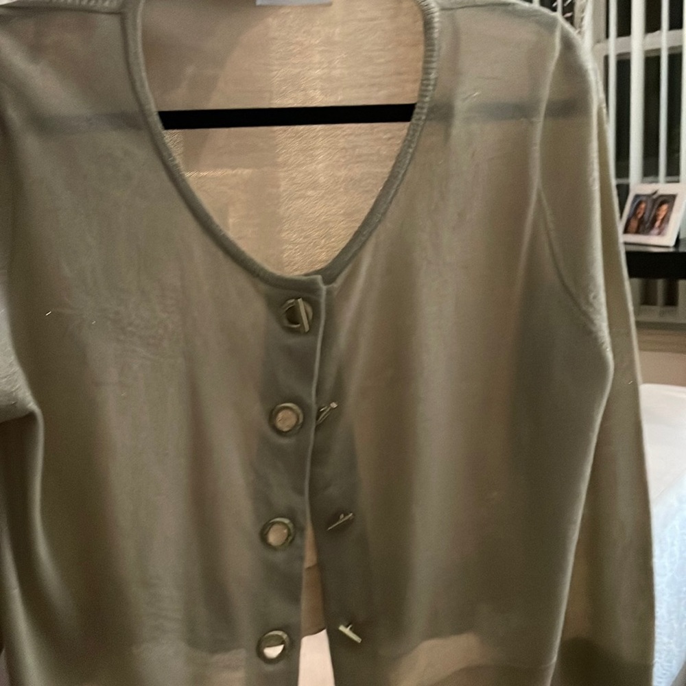 Calvin Klein sweater with toggle closure